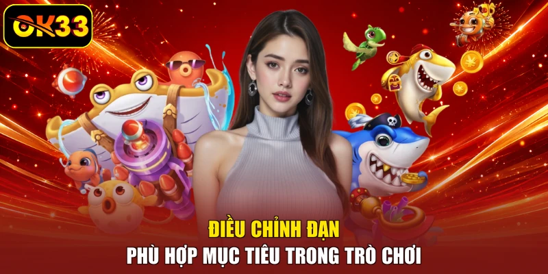 Điều chỉnh đạn phù hợp mục tiêu trong trò chơi